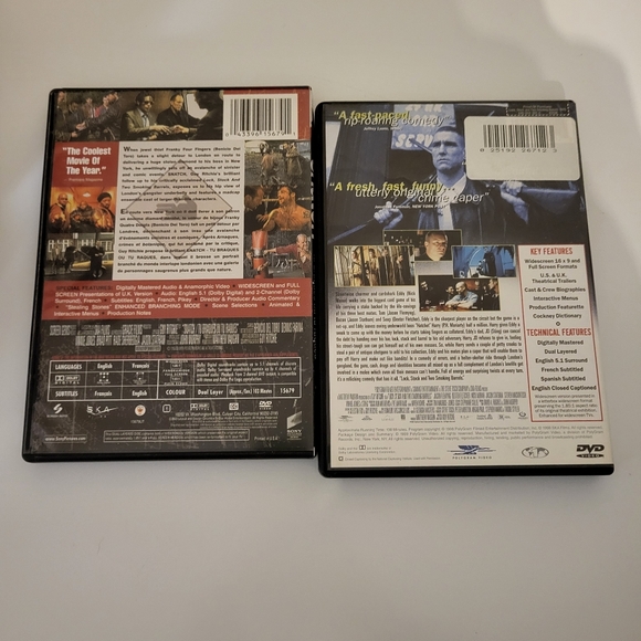 Guy Ritchie DVD Lot Lock Stock and Two Smoking Barrels / Snatch - Picture 2 of 7